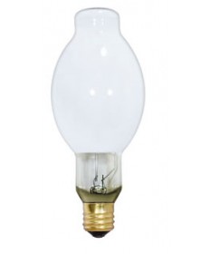 Satco S5132 Satco LU400/D 400 Watt BT37 Mogul Base Coated High Pressure Sodium Light Bulb