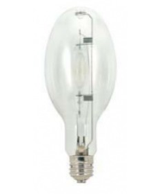 Satco S5822 Satco MH125/ED28/PS/HBU/4K 125 Watt ED28 E39 Mogul Base 4200K Clear 15,000 Hour Pulse Start HOR-BU Position M150/E Metal Halide Light Bulb