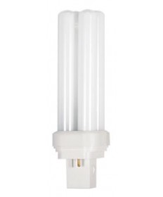 Satco S6020 Satco FDL22LE/D 22 Watt T5 GX32D-2 Base 2800K Quad Tube Compact Fluorescent Light Bulb (CFL)