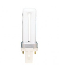 Satco S8301 Satco CFS5W/841/ENV 5 Watt T4 G23 Two-Pin Base 4100K Twin Tube 10,000 Hour Compact Fluorescent Lamp (CFL)