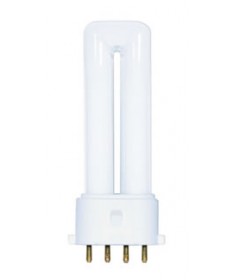 Satco S8361 Satco CF5DS/E/841/ENV 5 Watt T4 2G7 4 Pin Base 4100K Twin Tube Compact Fluorescent Lamp (CFL)