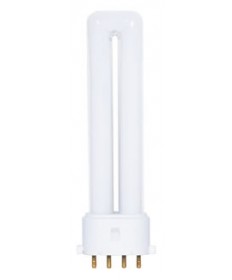 Satco S8362 Satco CF7DS/E/827/ENV 7 Watt T4 2G7 4 Pin Base 2700K Twin Tube Compact Fluorescent Lamp (CFL)