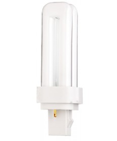 Satco S6717 Satco CF13DD/827 13 Watt T4 120 Volt GX23-2 2-Pin Dulux D Compact Fluorescent Light Bulb (CFL)