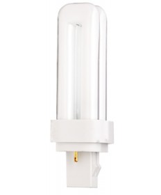 Satco S6719 Satco CF13DD/835 13 Watt T4 120 Volt GX23-2 2-Pin Dulux D Compact Fluorescent Light Bulb (CFL)