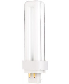 Satco S6732 Satco CF13DD/E/841 13 Watt T4 G24Q-1 4-Pin Base 4100K Dulux D Ecologic Compact Fluorescent Light Bulb (CFL)