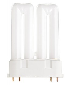 Satco S6773 Satco CF18DF/841 18 Watt T5 2G10 4 Pin Base Dulux F Compact Fluorescent Lamp