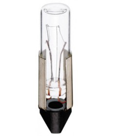 Satco S6904 Satco .073 Amp 24 Volt T2 Miniature Slide Base Miniature Light Bulb