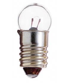 Satco S6936 Satco 2.5 Watt (0.5 Amp) 5 Volt G4.5 Mini Screw Base Clear Miniature Light Bulb