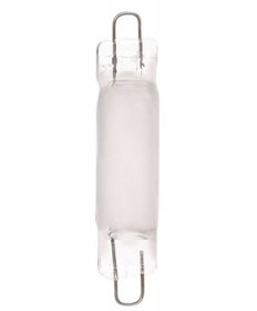 Satco S6997 Satco 5RLX/F 5 Watt 12 Volt RLX Rigid Loop Base Frosted Xenon Miniature Light Bulb