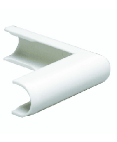 Satco S70/832 Satco S70-832 White Outside Elbow Hide-A-Cord