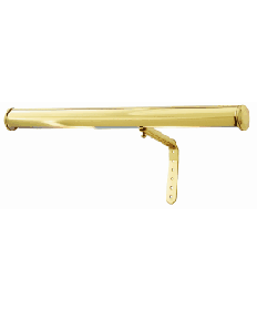 Satco S72/213 14 inch Slimline Deluxe Picture Light Polished Brass