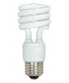 Satco S7217 Satco Light Bulbs CFL13/Mini/Spiral/27K