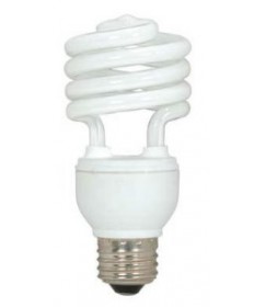 Satco S5523 Satco 18 Watt 120 Volt T2 Ultra Mini Spiral E26 Medium Base Energy Star Certified 2700K