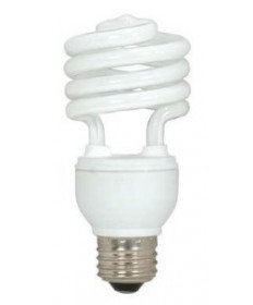 Satco S7224 18T2/27 Satco 18-Watt T2 120-Volt Compact Fluorescent Light Bulb