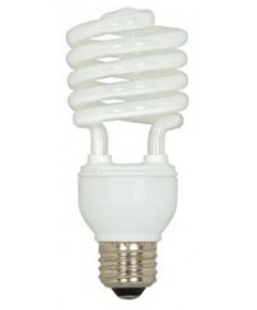 Satco S7234 Satco 20 Watt 120 Volt T2 Ultra Mini Spiral E26 Medium Base 2700K 10,000 Hour Eco-Friendly Compact Fluorescent Light Bulb (CFL)