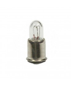 Satco S7829 Satco 1.12 Watt (0.04 Amp) 28 Volt T1.75 Midget Flanged Base Clear 10,000 Hour Miniature Light Bulb