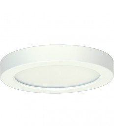 Satco S29328 13.5W/LED/7"FLUSH/27K/RD/WH 13.5 Watts 120 Volts 2700K LED