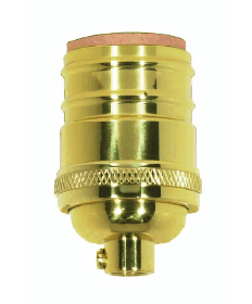 Satco 80/1054 80-1054 Satco 660W-250V Short Keyless Polished Brass