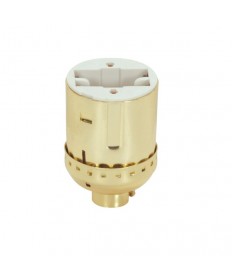 Satco 80/1227 Satco 13 Watt Bright Gilt Socket