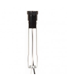 Satco 80/1302 | Satco 4 inch Phenolic Candelabra Base Socket with 26 Inch Leads