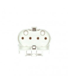 Satco 80/1600 2G11 SOCKET Horizontal Snap-In Mounting 4 Pin Long Twin Tube Lamp