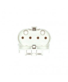 Satco 80/1600 2G11 SOCKET Horizontal Snap-In Mounting 4 Pin Long Twin Tube Lamp