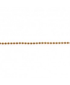 Satco 90/122 Satco 90-122 #3 Beaded Brass Chain 3/32" Diameter 250ft 