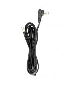 Satco|Nuvo  90/2321 | Satco Black Lamp Light Cord Set 8 Foot 18/2 SPT-2 105C Flat Molded Plug