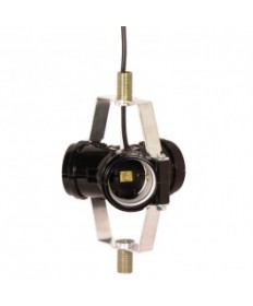SATCO 90/463 | 3 Light Cluster Socket Medium Base 12 inch Leads Lamp Socket