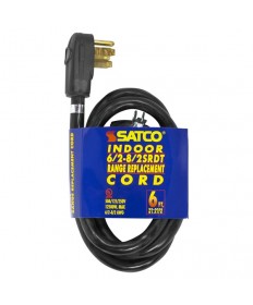Satco 93/5038 Satco 6 Feet 4 Wire Replacement Range Cord