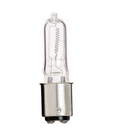 Satco S1983 500Q/CL 500 Watt T4 Halogen Bulb Double Contact 120V