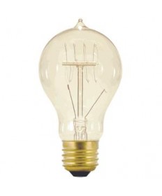 Satco S2411 Satco Light Bulbs 25A19/CL/120V - 25 Watt - Antique Vintage - Quad Loop - 120 Volt - Light Bulb 