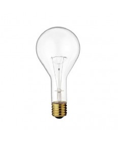 Satco S3015 Satco 500PS35/IF 500 Watt PS-35 130 Volt E39 Mogul Base Clear 1000 Hour Incandescent Light Bulb