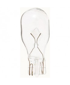 Satco S6943 Satco 1.0 Amp 12.8 Volt T5 Mini Wedge Base Miniature Light Bulb