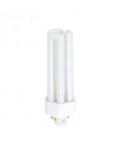 Satco S8347 Satco CFT26W/4P/835/ENV 26 Watt T4 GX24q-3 4 Pin Base Triple Tube 3500K 10,000 Hour Compact Fluorescent Lamp (CFL) 