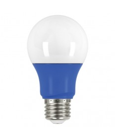 Satco S9644 2A19/LED/BLUE/120V Satco 2 Watt A19 LED Blue