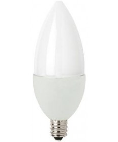 TCP LED4E12B1127KF TCP 4-Watt E12 120-Volt Frosted