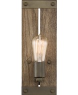 Nuvo Lighting 60/6427 Winchester Collection 1 Light Wall Sconce Bronze/Aged Wood
