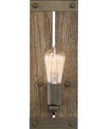 Nuvo Lighting 60/6427 Winchester Collection 1 Light Wall Sconce Bronze/Aged Wood