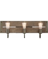 Nuvo Lighting 60/6429 Winchester Collection 3 Light Vanity Bronze/Aged Wood