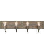 Nuvo 60/6430 Winchester Collection 4 Light Vanity Bronze/Aged Wood