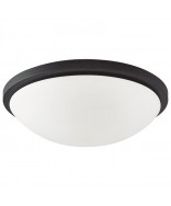 Nuvo Lighting 62/1944 Button 17 Inch LED Flush Mount Fixture Matte