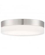 Nuvo Lighting 62/558 Pi 9 Inch LED Flush Mount Brushed Nickel Finish