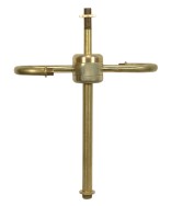 Satco 80/2507 SOLID BRASS TWIN SKT CLUSTER Sockets & Lampholders Light
