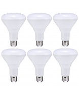 Satco S11470 | BR30 LED Bulb 8.5 Watt 2700K Medium Base 120 Volt (6- Pack)