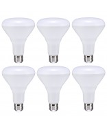 Satco S11470 | BR30 LED Bulb 8.5 Watt 2700K Medium Base 120 Volt (6- Pack)