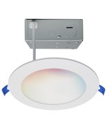 Satco S11562 12W Integrated Recessed Fixture Warm to Cool White/Color