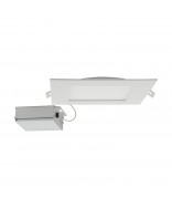 Satco S11831 24WLED/DW/EL/8/CCT-SEL/SQ/RD 24 Watts 120 Volts Recessed