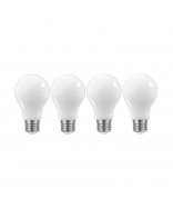Satco|Nuvo S12438 | Satco A19 LED Bulb 11 Watt 2700K Soft White 120 Volt (4-Pack)