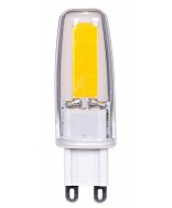 Satco S28602 LED 4W G9 120-130V 3K DIM/CARD 4 Watts 120-130 Volts